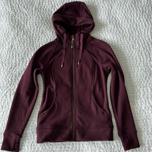 lululemon athletica Jackets & Blazers - Lululemon Scuba Plush Adobe Gold size 6